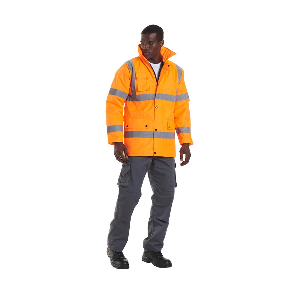 Parka de travail haute visibilit?� classe 3 premier prix