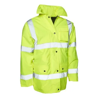 Parka de travail haute visibilité classe 3 jaune