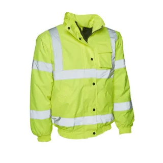 Blouson froid de travail haute visibilité premier prix UNEEK jaune