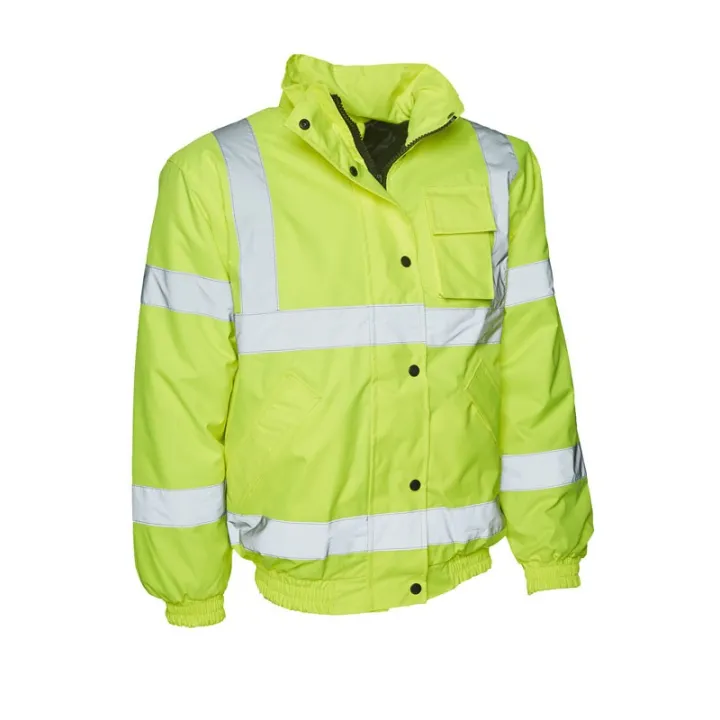 Blouson froid de travail haute visibilité premier prix UNEEK jaune
