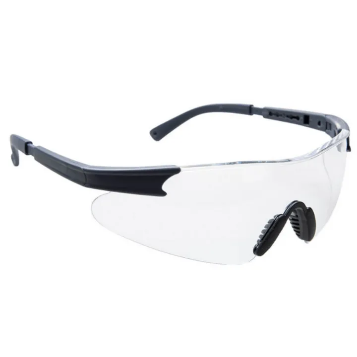 Zoom sur verres polycarbonate des lunettes PW17 anti-rayures