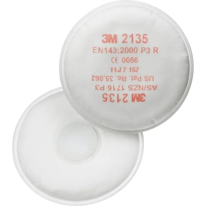 FILTRE ANTIPOUSSIERE P2R 3M 6000-7000 x2