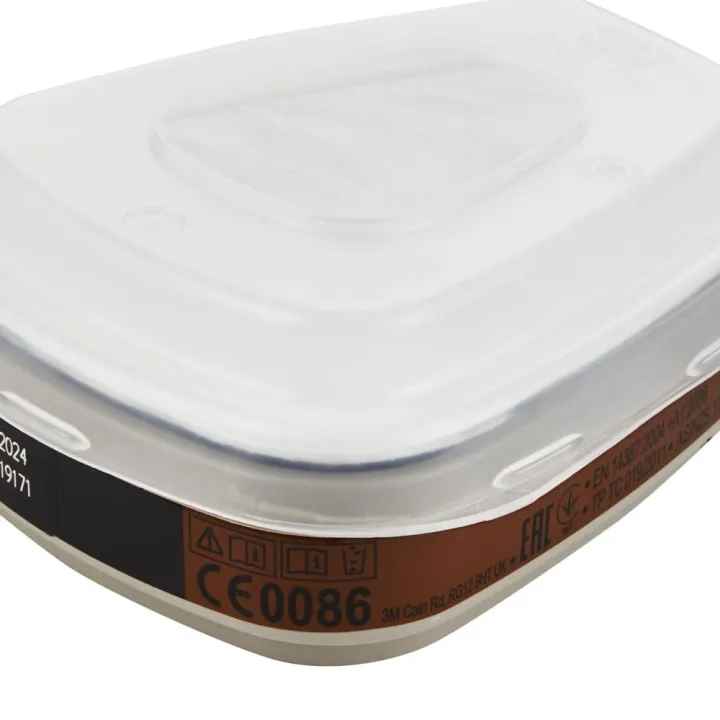 Lot de 2 filtres assemblés A2P3 3M 6000 et 3M 7000