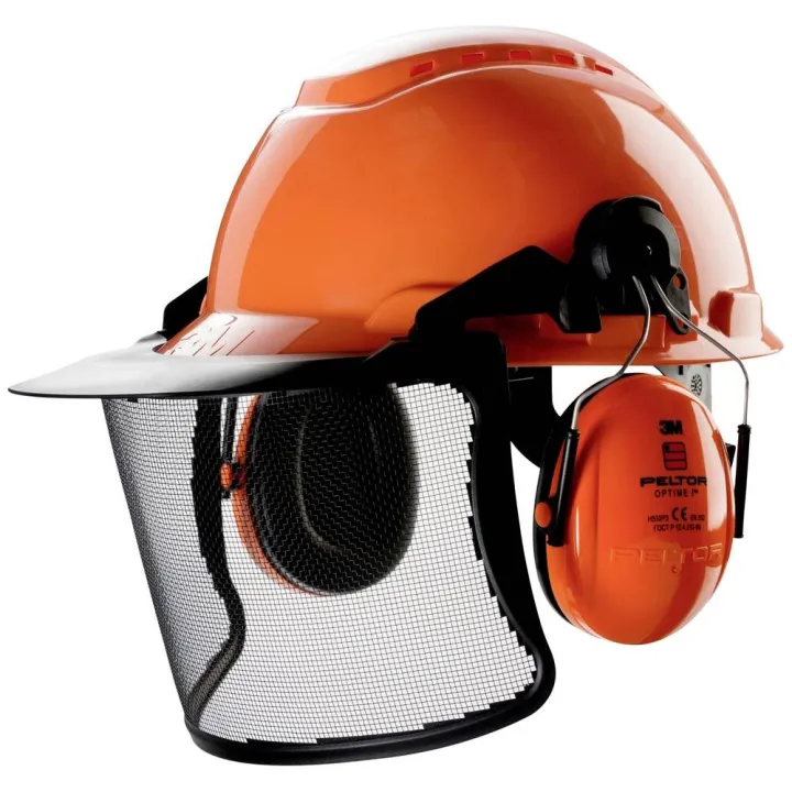Casque forestier intégral Peltor G2000 professionnel