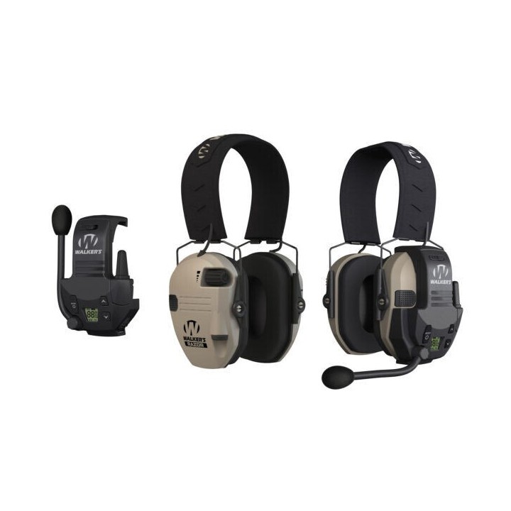 Kit talkie-walkie pour casque Walkers Razor | Protection auditive
