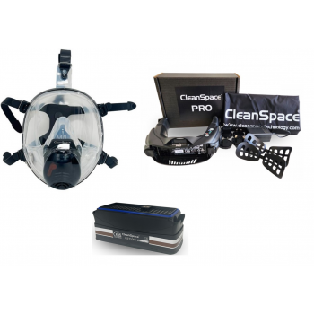 Kit ventilation assistée masque complet cleanspace pro A2P3