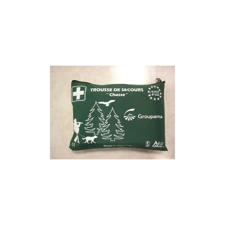 Trousse de secours spéciale chasse et battue 18 articles