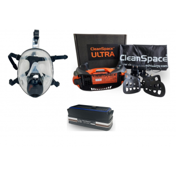 Kit cleanspace masque complet ULTRA A2P3 connecté