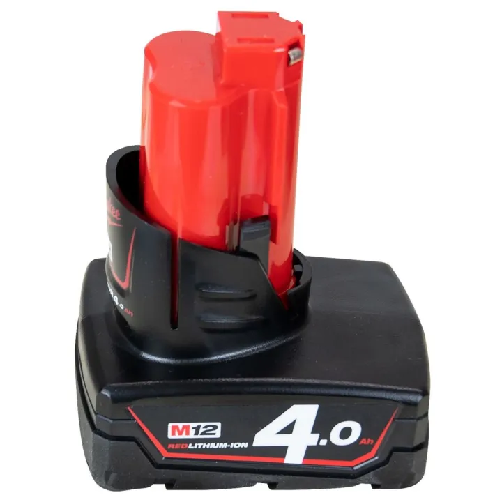 Batterie pour coin d'abattage équipé de visseuses M12 milwaukee