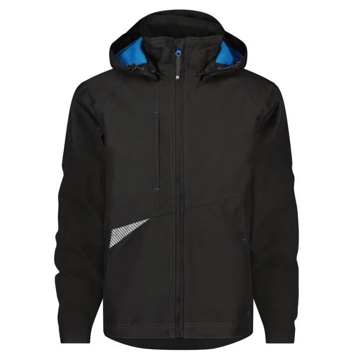Veste de travail imperméable et coupe vent SOFTSHELL HYPER Dassy noir