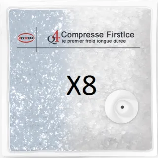 Lots de 8 accumulateurs FIRSTICE pour CRYOVEST