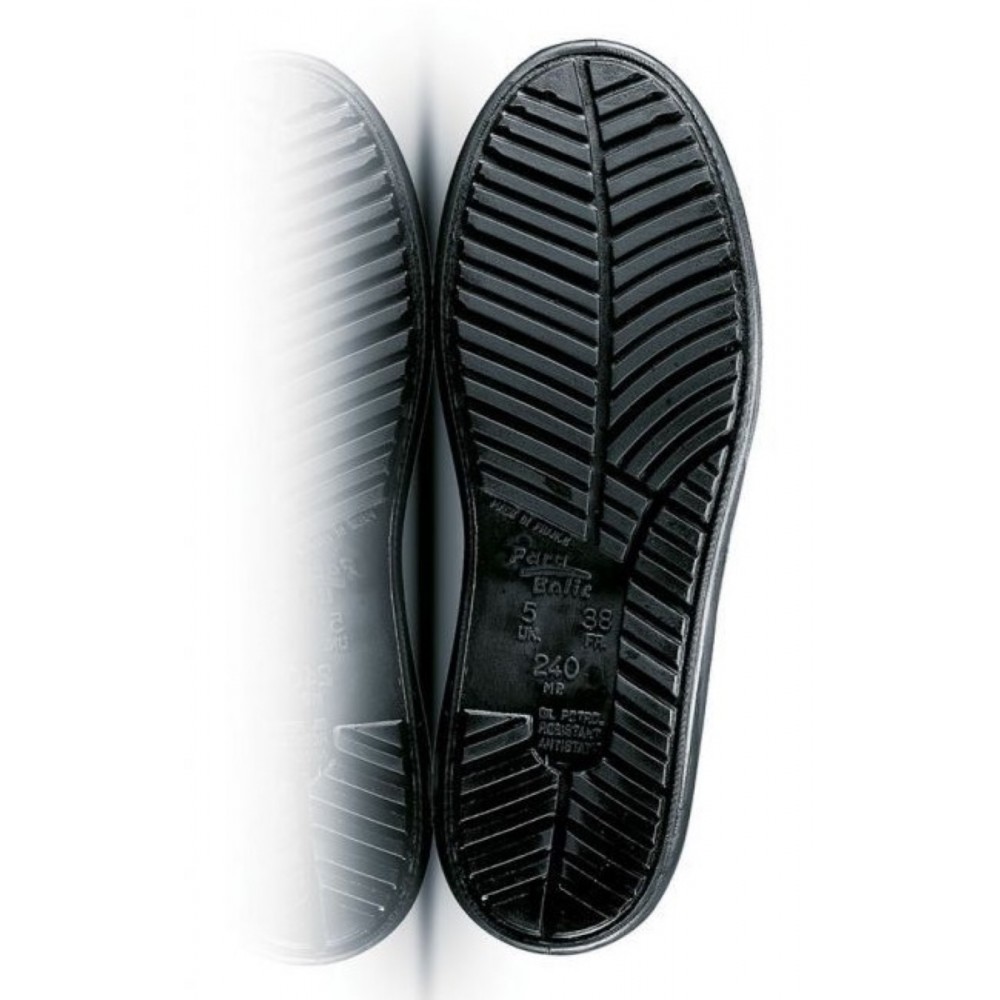 Chaussure De Sécurité Vitamine BAS S3 Noir Femme - 38, Daim Hydrofuge, Embout Acier, Confort Et Protection