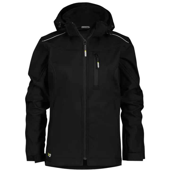 Veste de travail intempéries Softshell Tavira Femme DASSY noir