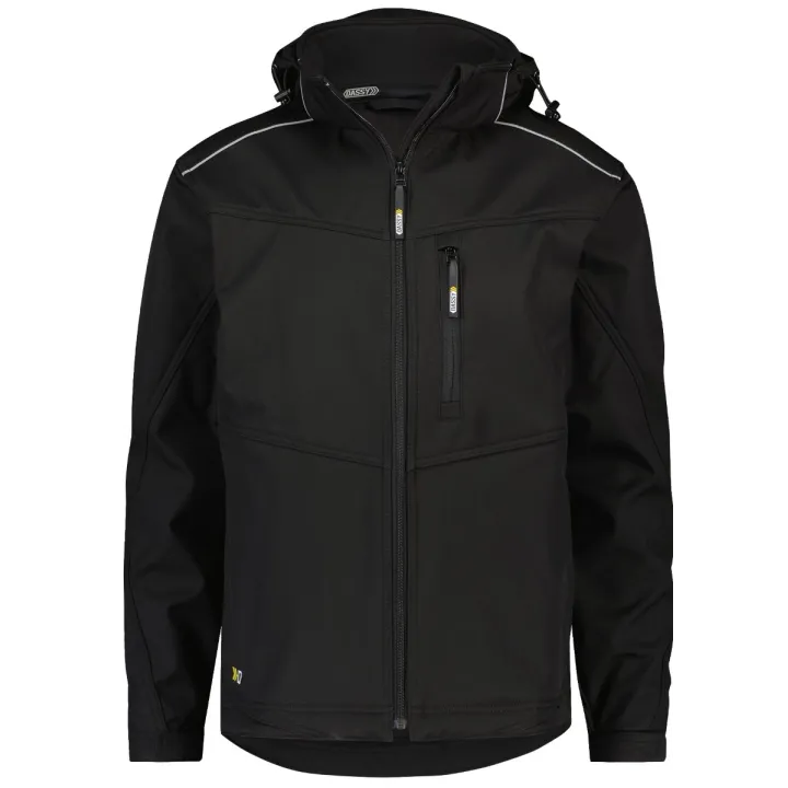 Veste de travail Softshell Tavira homme DASSY noir