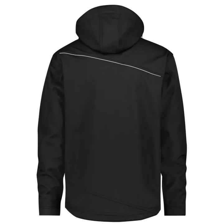 Veste homme softshell TAVIRA noir dos