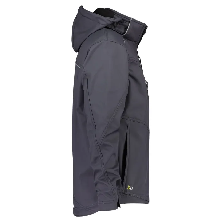 Veste homme softshell TAVIRA gris profil
