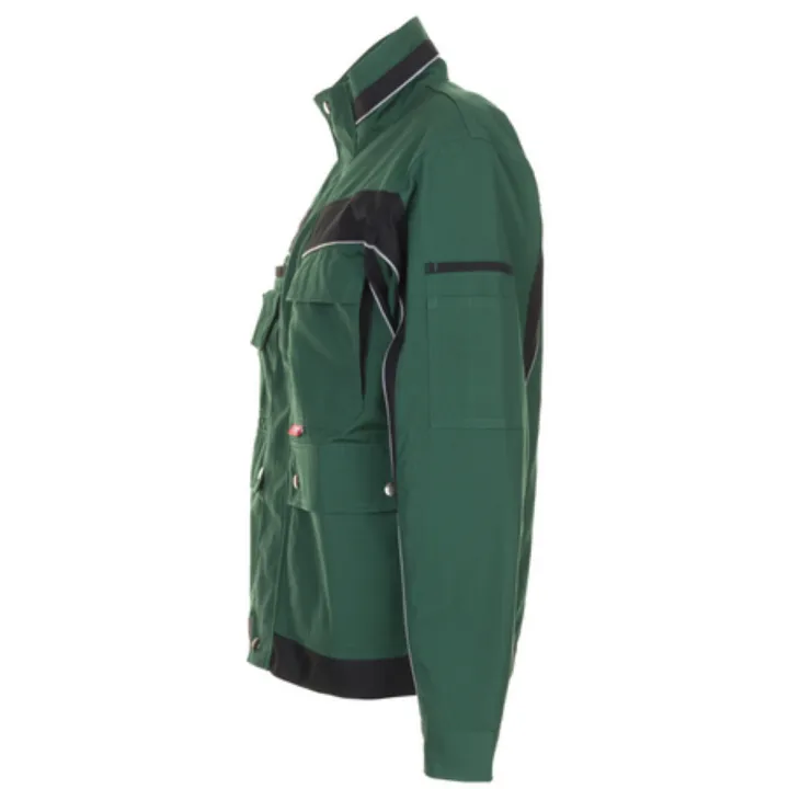 Blouson de travail PLALINE 65/35 poly/coton 280 gr vert