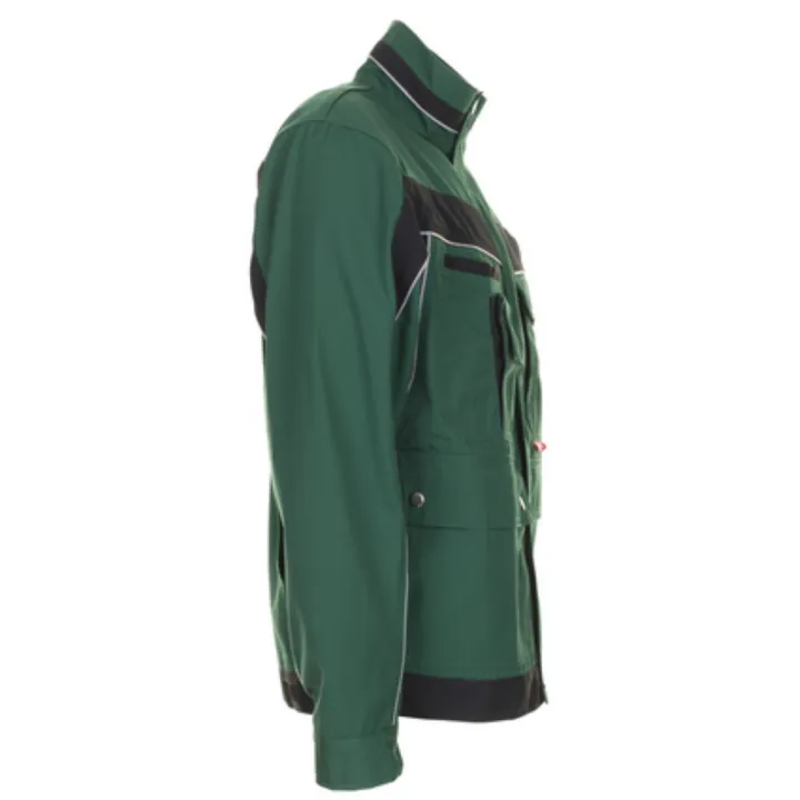 Blouson de travail PLALINE 65/35 poly/coton 280 gr vert