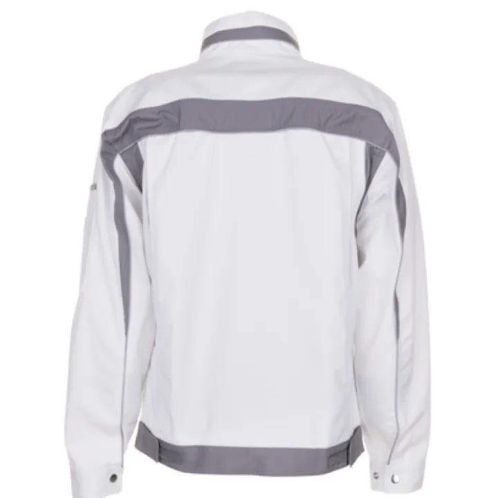 Blouson de travail PLALINE 65/35 poly/coton 280 gr blanc