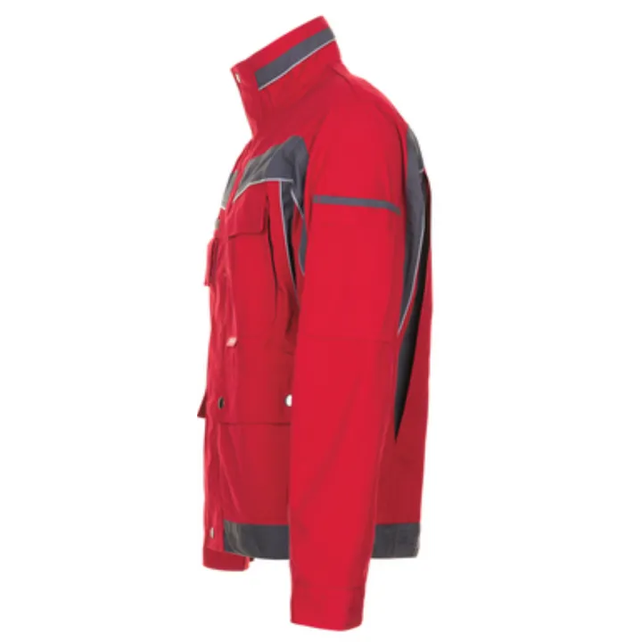 Blouson de travail PLALINE 65/35 poly/coton 280 gr rouge
