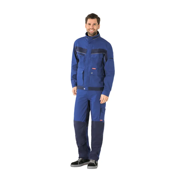 Blouson de travail PLALINE 65/35 poly/coton 280 gr bugatti / marine