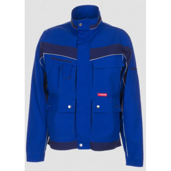 Blouson de travail PLALINE 65/35 poly/coton 280 gr bugatti / marine