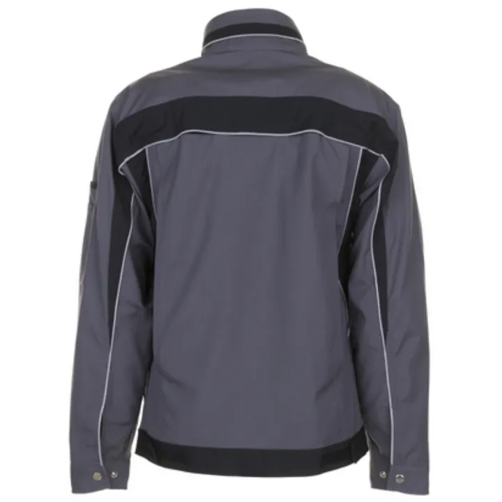 Blouson de travail PLALINE 65/35 poly/coton 280 gr anthracite noir