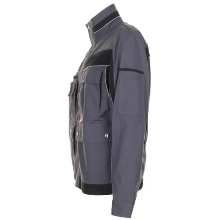 Blouson de travail PLALINE 65/35 poly/coton 280 gr anthracite noir