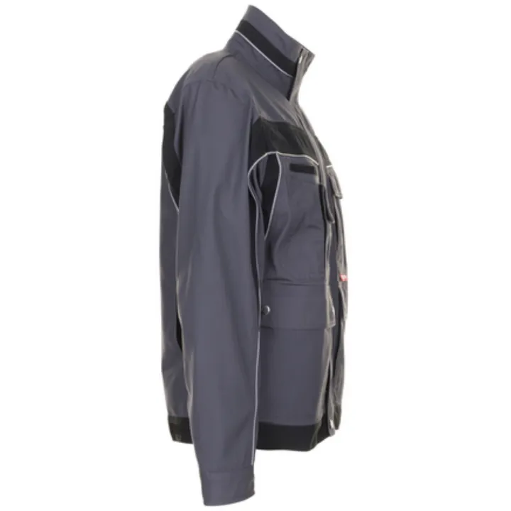 Blouson de travail PLALINE 65/35 poly/coton 280 gr anthracite noir