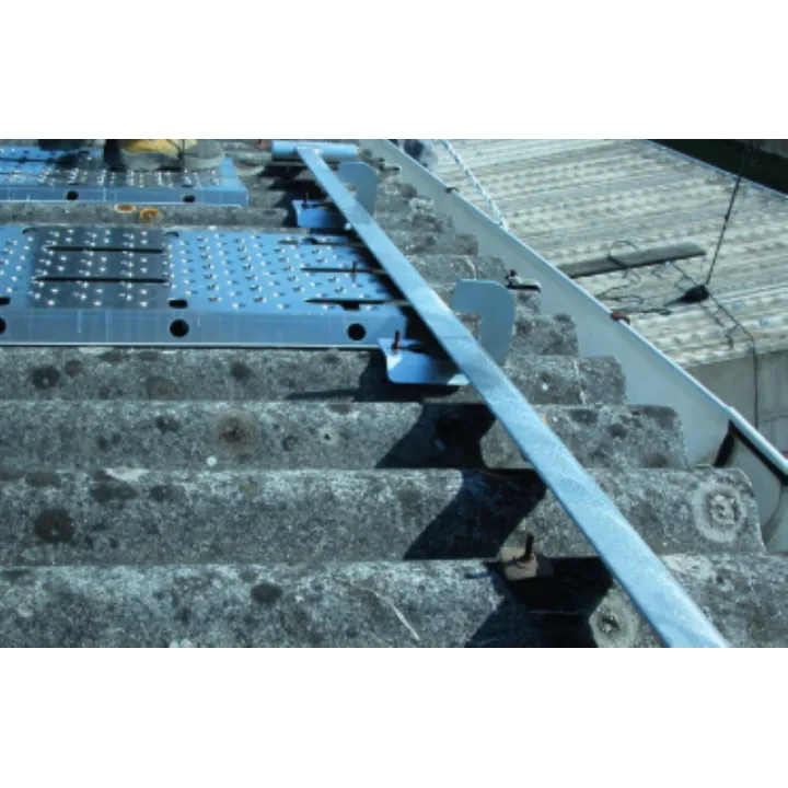 Règle de butée SECURIPLAC (sans crochet) toiture fibro ciment DIMOS