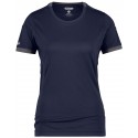 Tee Shirt femme Confort Nexus 140 gr anti UV bleu nuit