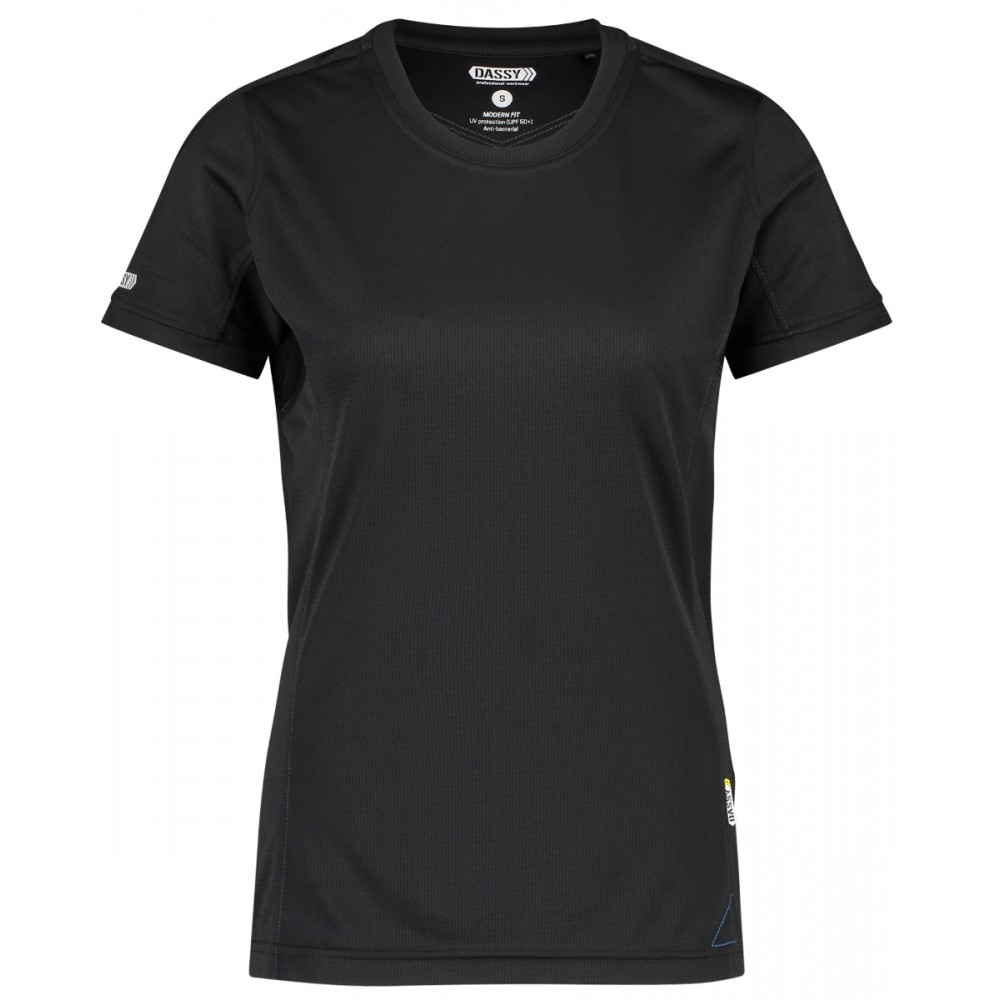 Tee Shirt femme Confort Nexus 140 gr anti UV noir