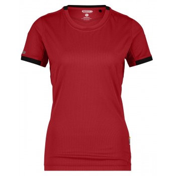 Tee Shirt femme Confort Nexus 140 gr anti UV rouge