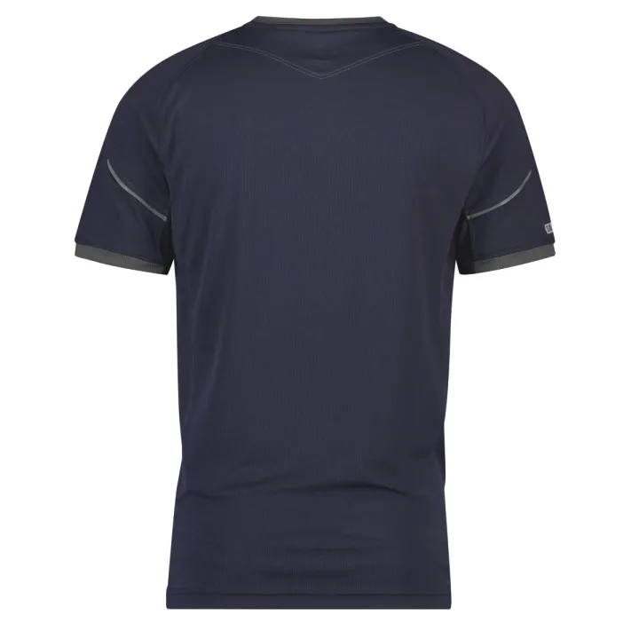 Tee Shirt homme Confort Nexus protection UV 140 g Dassy  bleu nuit dos