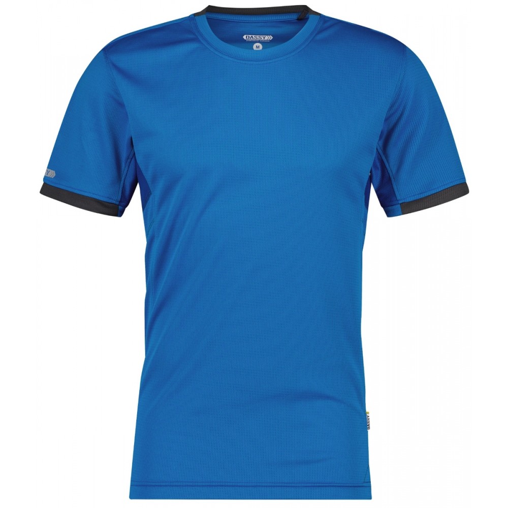 Tee Shirt homme Confort Nexus protection UV 140 g Dassy bleu azur