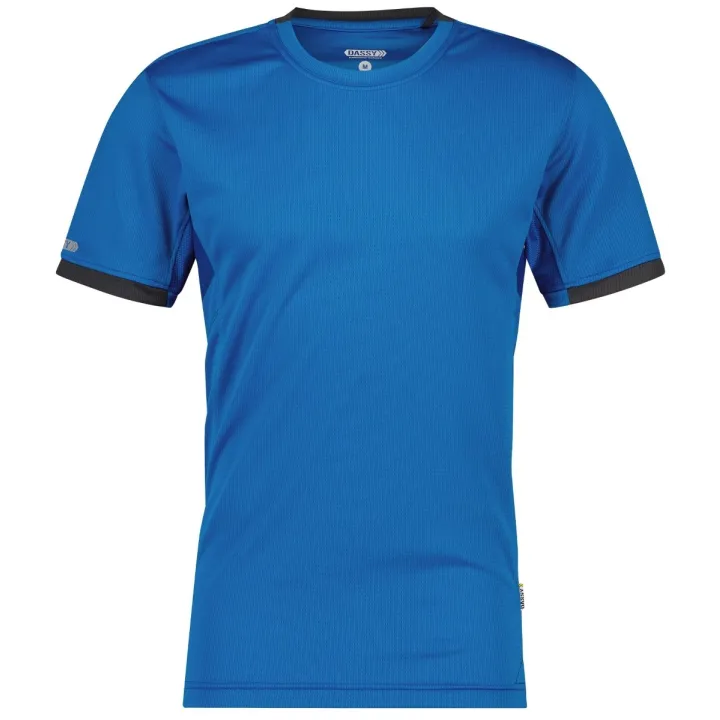 Tee Shirt homme Confort Nexus protection UV 140 g Dassy bleu azur