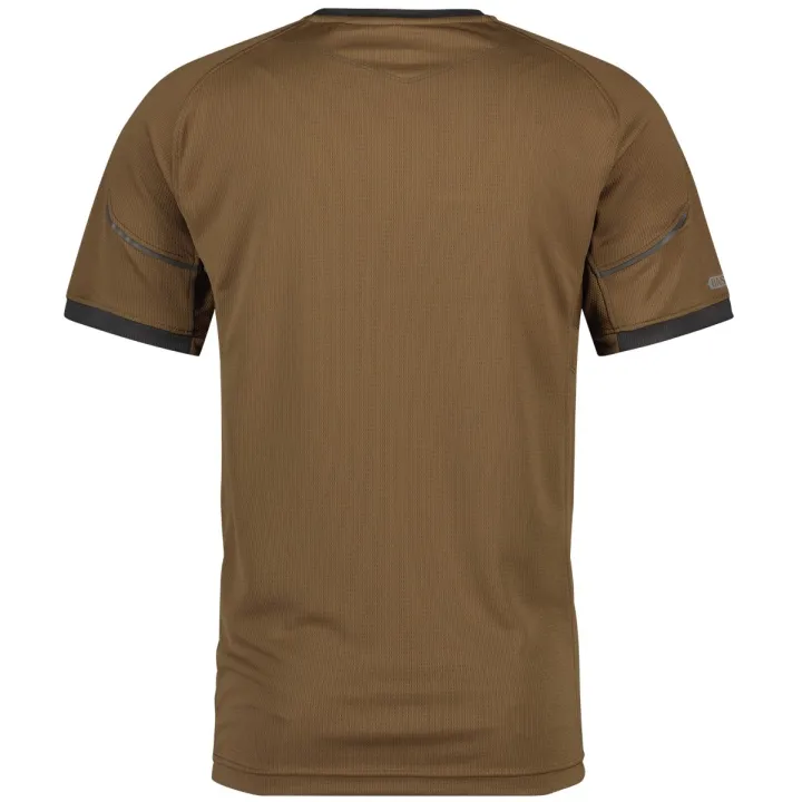 Tee Shirt homme Confort Nexus protection UV 140 g Dassy brun Argile dos