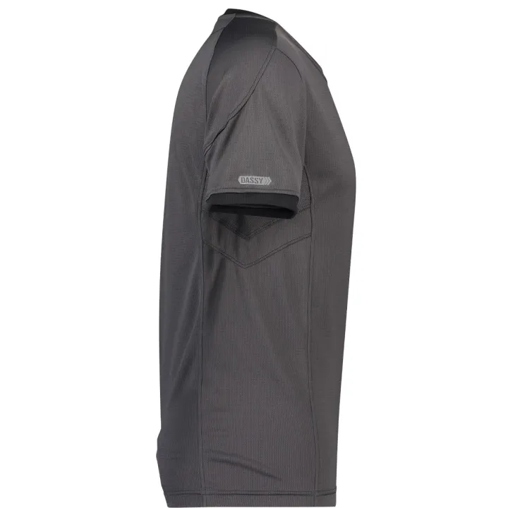 Tee Shirt homme Confort Nexus protection UV 140 g Dassy gris profil