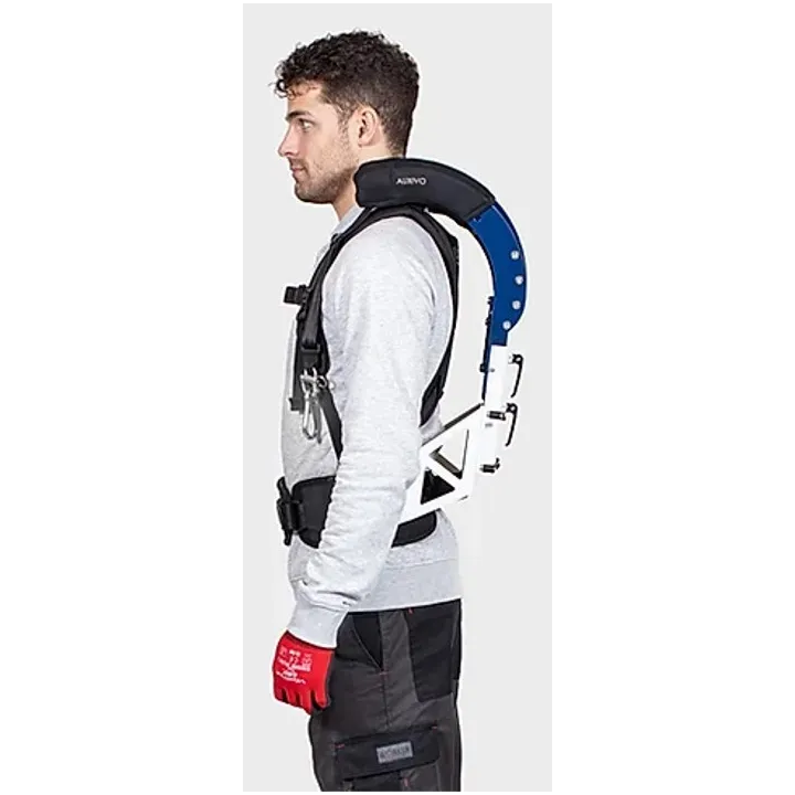 Exosquelette CarrySuit Auxivo : soutien épaule levage transport lourds