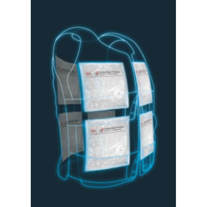 Gilet refroidissant positionnement des poches