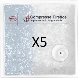 Lots de 5 accumulateurs FIRSTICE pour CRYOVEST CONFORT