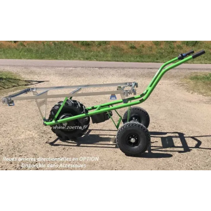 Brouette électrique CLAS PRIMEUR ZOETTE avec roues (options)