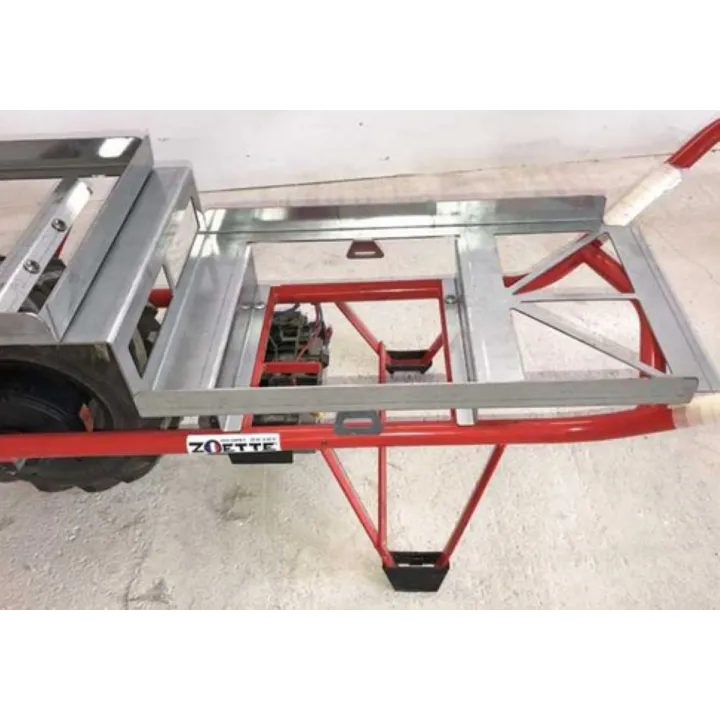 Brouette électrique ZOETTE PRO VITICULTURE motorisée freinéeas  chassis