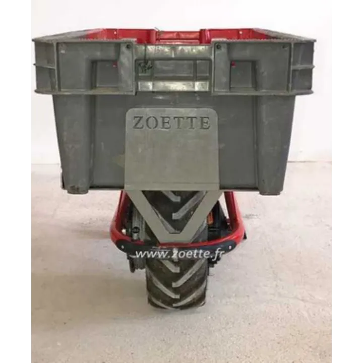 Brouette électrique ZOETTE PRO VITICULTURE motorisée freinéeas  caisses