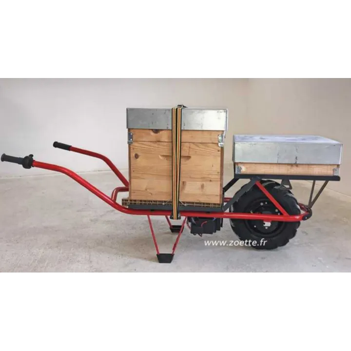 Brouette électrique ZOETTE apiculture PRO PORTE RUCHE