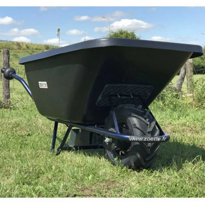 Brouette électrique ZOETTE professionnelle EXTRA PRO 200 litres