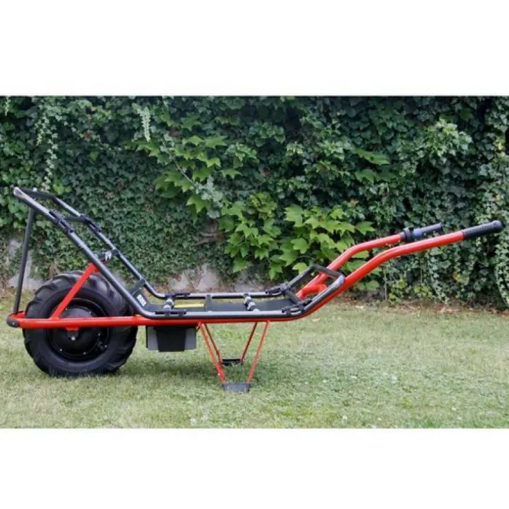 Brouette plateau électrique ZOETTE renforcée freinée PRO CHARRETTE