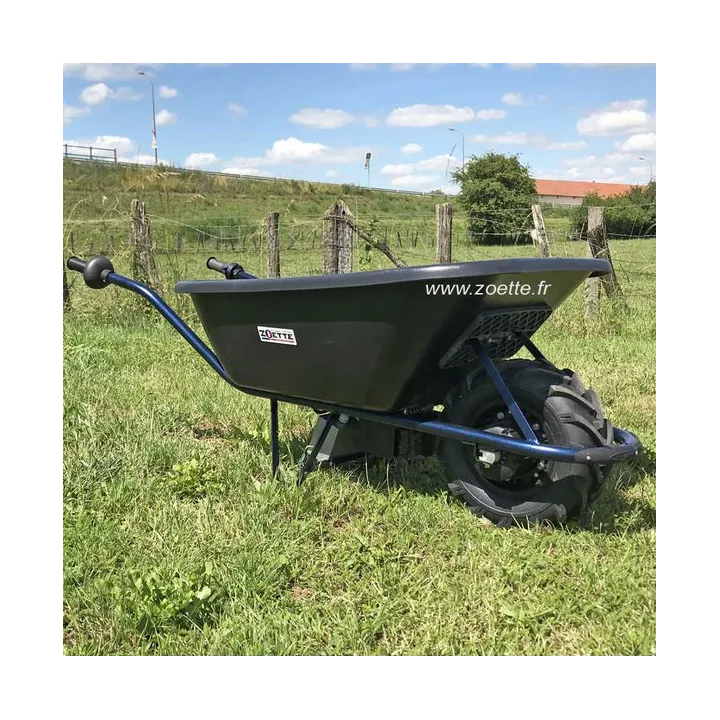 Brouette électrique ZOETTE EXTRA CLAS 120 L variateur vitesse