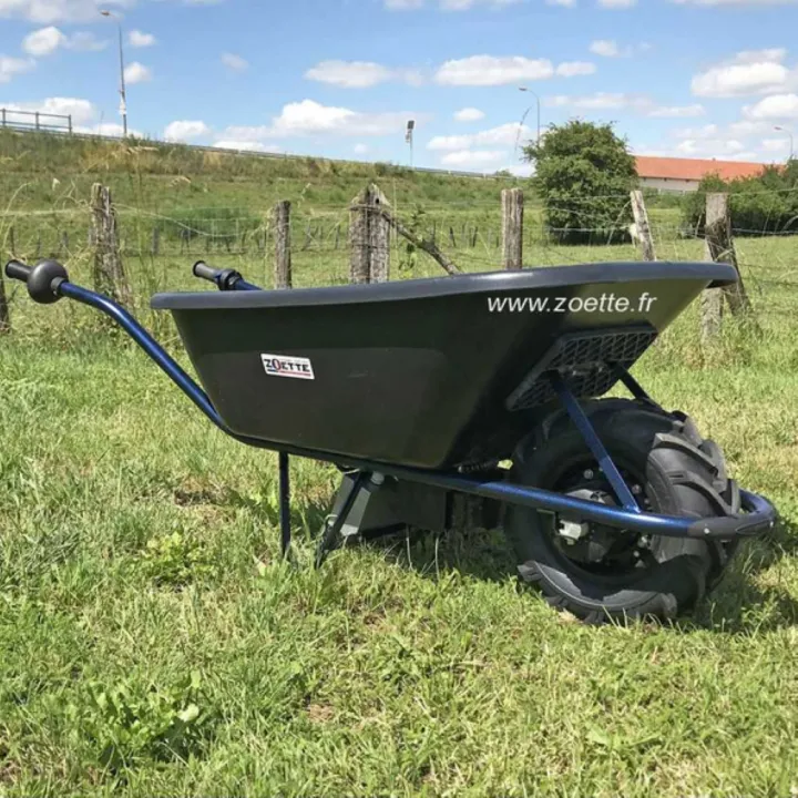 Brouette électrique ZOETTE professionnelle EXTRA PRO 200 litres