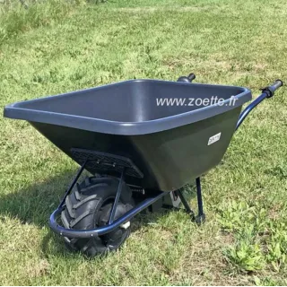Brouette électrique ZOETTE professionnelle EXTRA PRO 200 litres